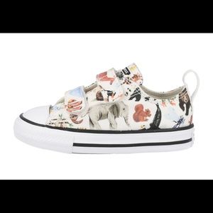 Converse Chuck Taylor All Star 2V Ox Science Class White/Black Canvas Infant